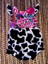 Load image into Gallery viewer, *VGUC - worn once* 2T Grace Bubble Romper with ruffles
