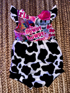 *VGUC - worn once* 2T Grace Bubble Romper with ruffles