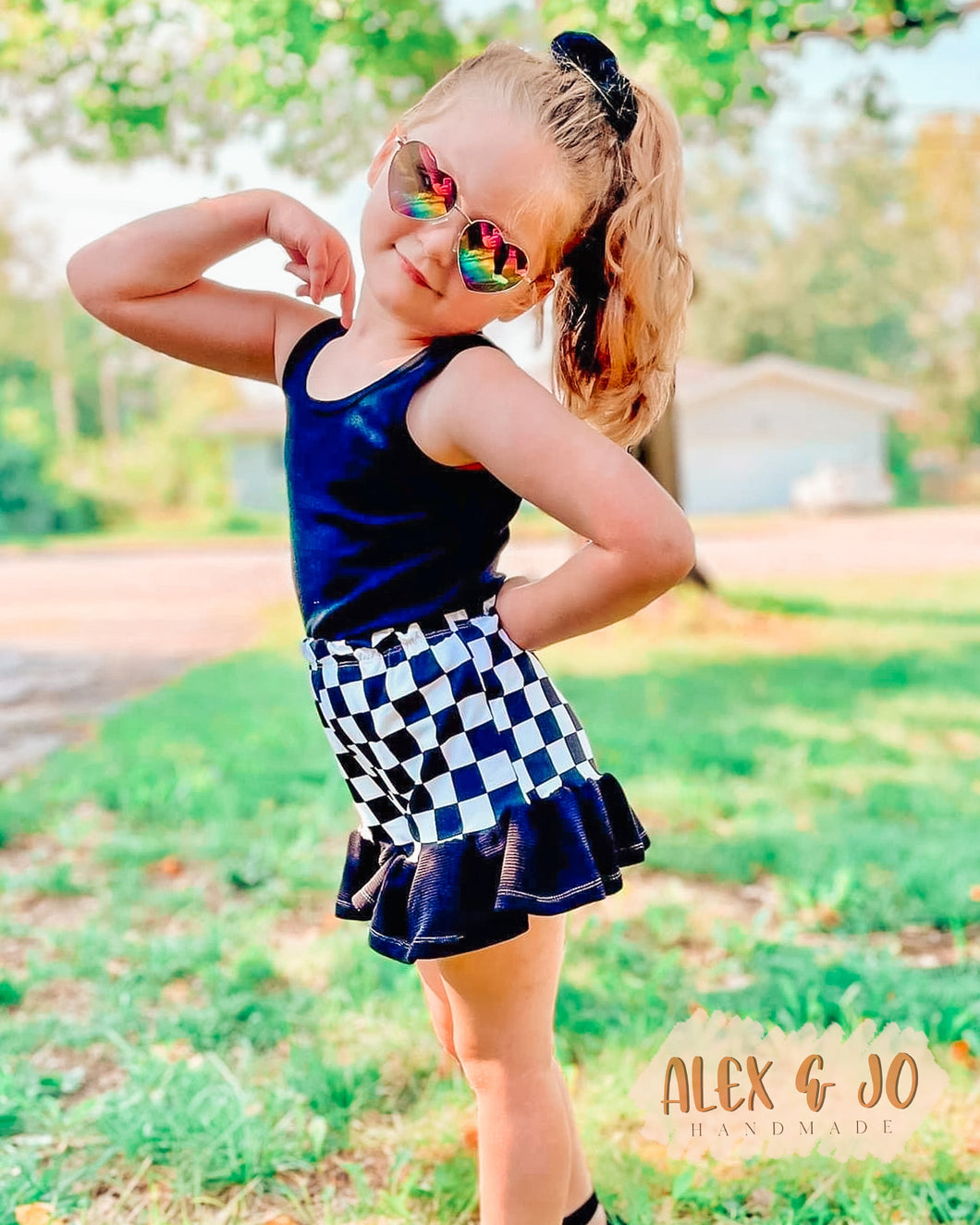 Ruffled Shorts(nb-9/10)*Click to see print options*