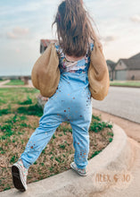 Load image into Gallery viewer, Grace Bubble Romper - pants version w/bishop sleeves(0-3m-9/10)*Click to see print options*
