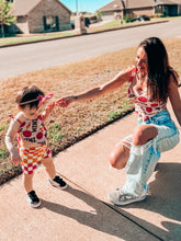 Load image into Gallery viewer, Kids Summer Tie Back Tops(Nb-9/10)*Click to see print Options*
