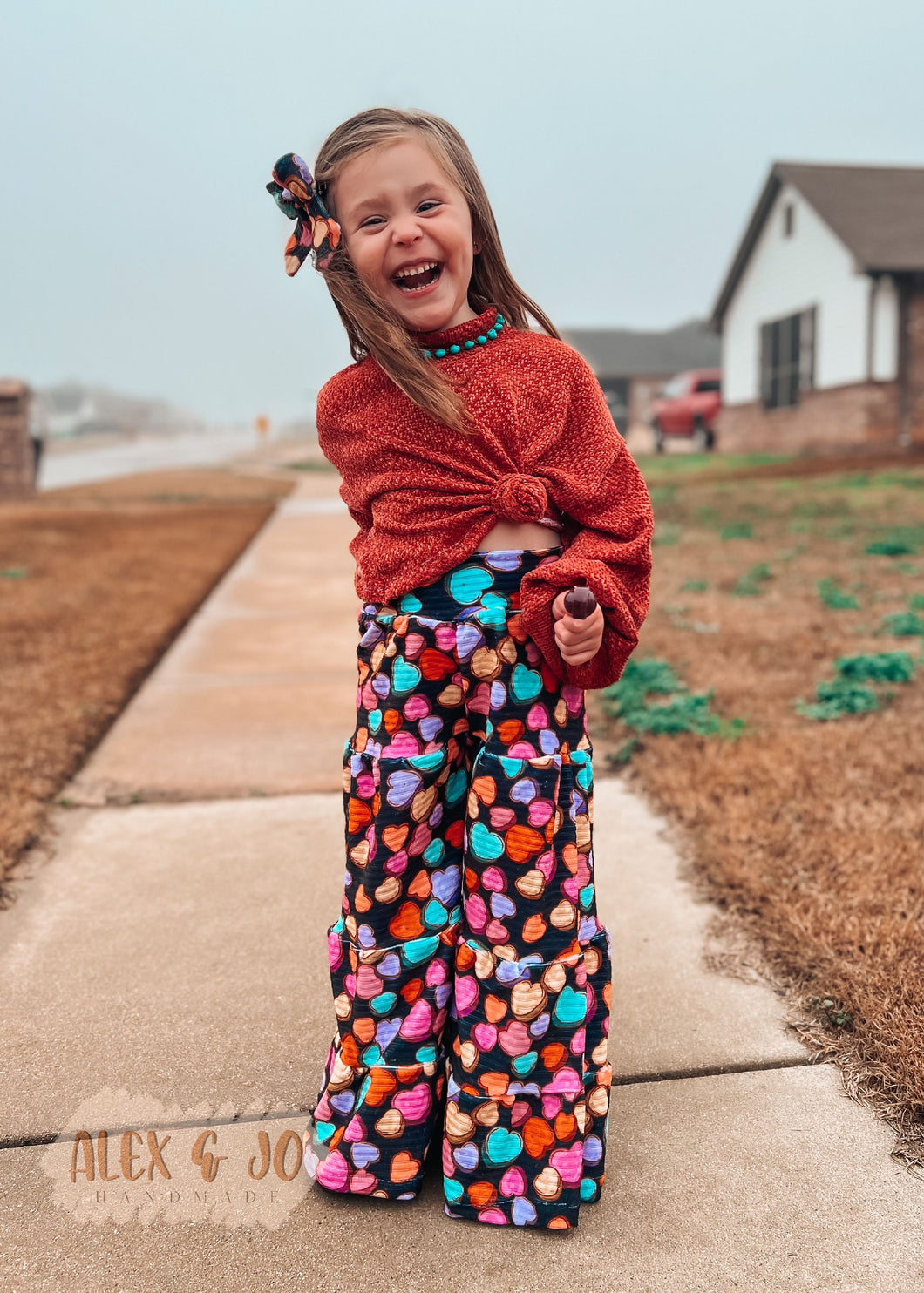 Boho Babe Pants(0-3m-9/10) *Click to see print options*